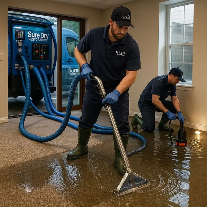 Water Extraction and Removal process in The Colony, TX